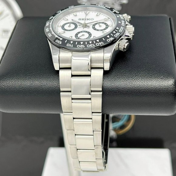 Seiko Daytona 40mm | Panda Dial | Seiktona Seikotona Watch Mod | Chronograph - Picture 4 of 7